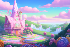 digzo0403_candy_land_candy_house_scenery_90s_anime_fantasy_fair_fd7c3a7a-95ce-4600-8518-fc5484830ce4