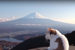 digzo0403_Traveling_with_cats_Japan_Cat_staring_at_Mt._Fuji_fro_49774489-dc45-47f3-ac6c-2b258cf7a286