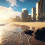 Hawaii ワイキキビーチの１日